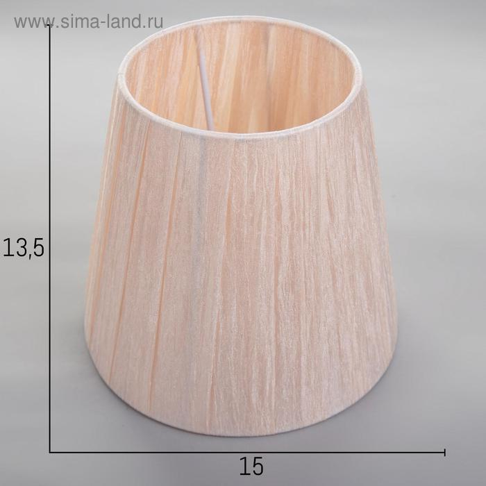 Бра Бра "Доротея" 1х40Вт E14 бронза 20х15х30 см.