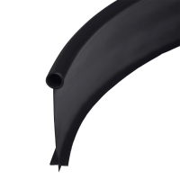 Лента бордюрная, 0,11 &times; 10 м, толщина 1 мм, пластиковая, чёрная, KANTA