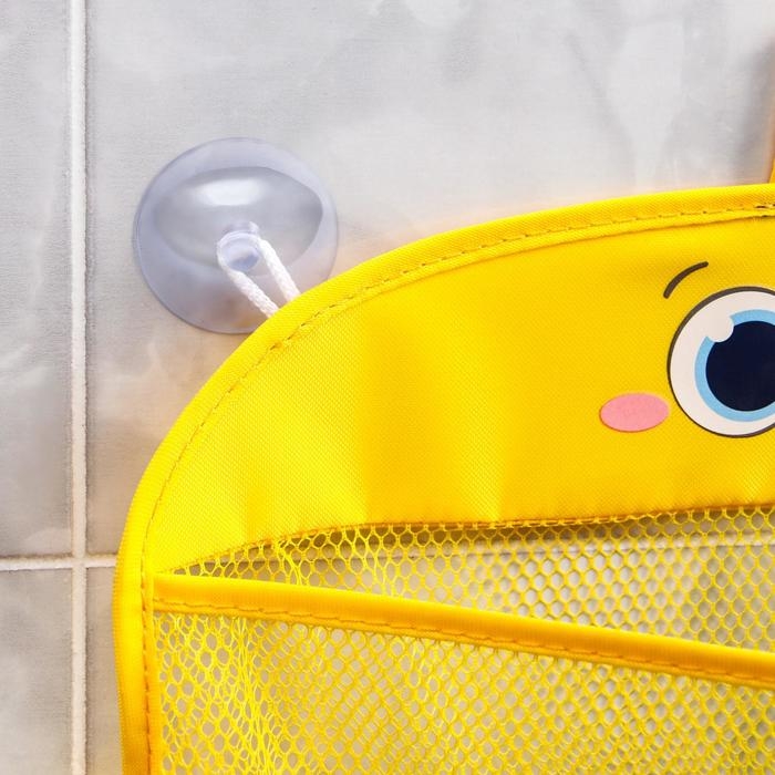 Сетка для хранения игрушек на присосках &laquo;Утёнок&raquo;