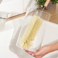 Ёршик для посуды с деревянной ручкой Доляна, 37&times;7 см