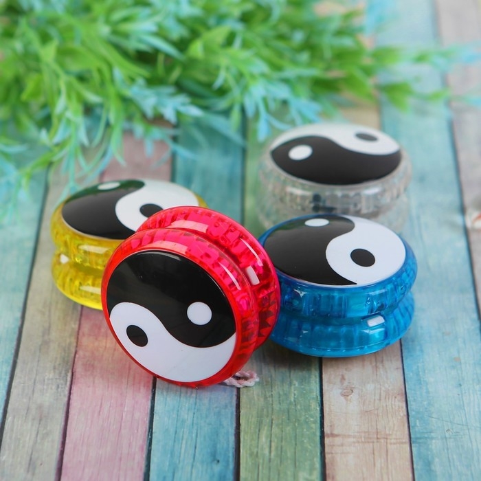 Йо-йо &laquo;Инь-янь&raquo;, световой, цвета МИКС, в шоубоксе