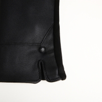 Перчатки женские, безразмерные, без утеплителя, цвет чёрный Перчатки женские, безразмерные, без утеплителя, цвет чёрный