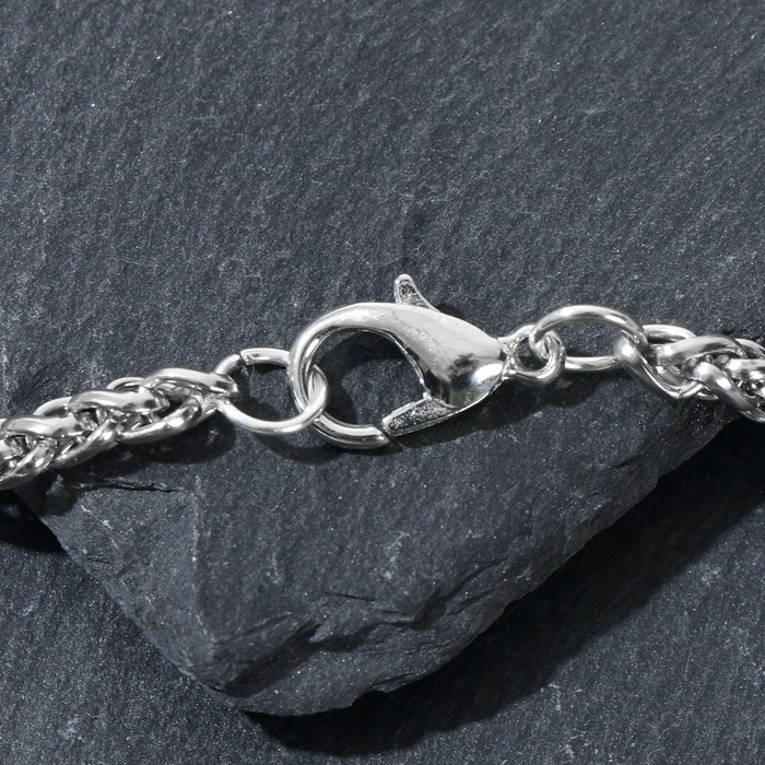 Кулон-оберег &laquo;Коловрат&raquo; пылающий, цвет чернёное серебро, 60 см