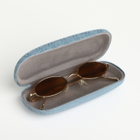 Футляр для очков на хлопушке &laquo;Выбражулька&raquo;, длина 16 см, цвет голубой