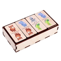 Настольная игра «Домино. Дикие животные» Настольная игра «Домино. Дикие животные»