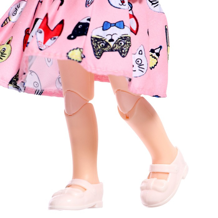 Кукла шарнирная &laquo;Ия&raquo; в платье