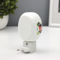 Светильник "Бабочка" 1х7Вт Е11 белый 7,5х7,5х12см Светильник "Бабочка" 1х7Вт Е11 белый 7,5х7,5х12см