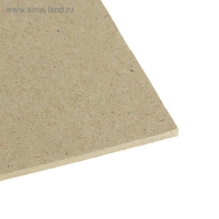 Картон переплётный 2.5 мм, 21 х 30 см, 10 листов, 1500 г/м", серый Картон переплётный 2.5 мм, 21 х 30 см, 10 листов, 1500 г/м", серый