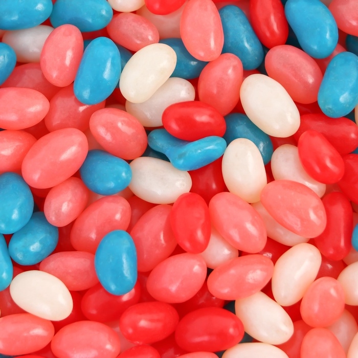 Мармелад жевательный Мармелад жевательный "Бобы желе" со вкусом личи, персик, черника, клубника, 1 кг