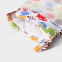 Рукавица для горячего Доляна &laquo;Совы&raquo;, силикон, 28&times;19 см