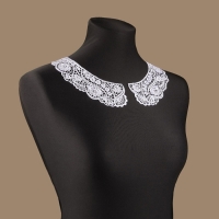 Воротник пришивной, гипюровый, 21 × 6 см, цвет белый Воротник пришивной, гипюровый, 21 × 6 см, цвет белый