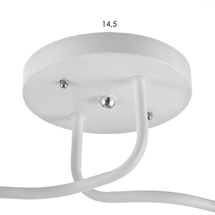 Люстра 1341002/2GN E27 15Вт белый-зеленый BayerLux