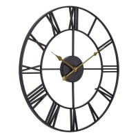 Часы настенные, интерьерные "Классика", бесшумные, d-45.5 см Часы настенные, интерьерные "Классика", бесшумные, d-45.5 см