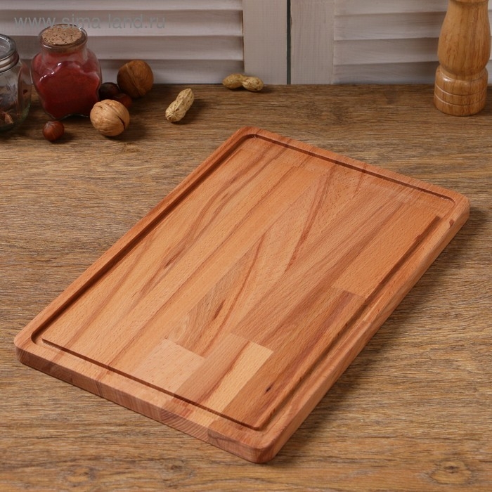 Доска разделочная, 36&times;23&times;2 см,
