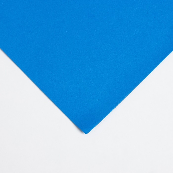 Фоамиран матовый 50х50см 1 мм, синий