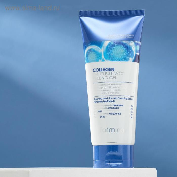 Пилинг для лица FarmStay &laquo;Отшелушивающий&raquo;, с коллагеном, 180 мл