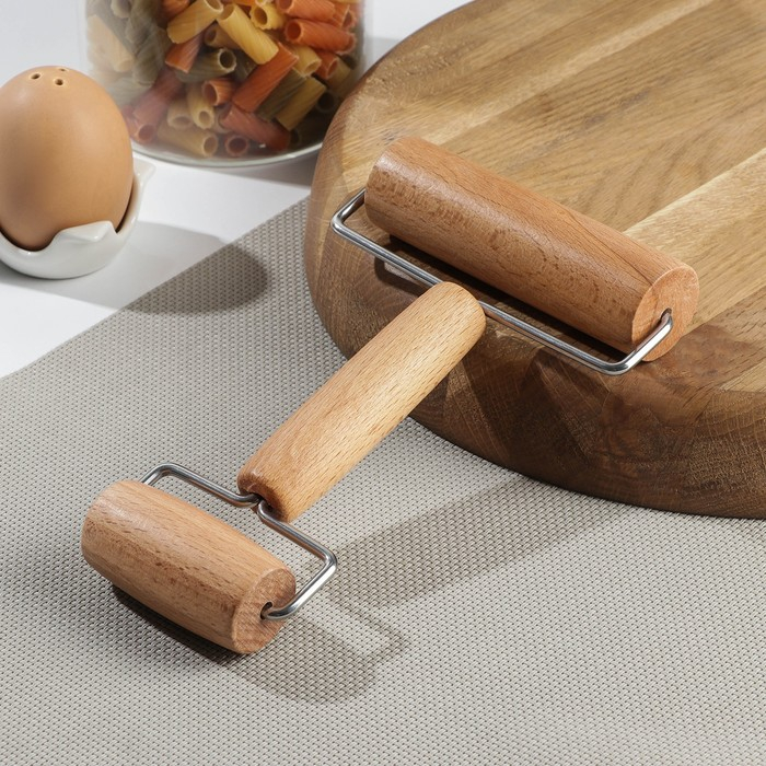 Валик для раскатки теста Доляна &laquo;Профи&raquo;, 17&times;11&times;3 см