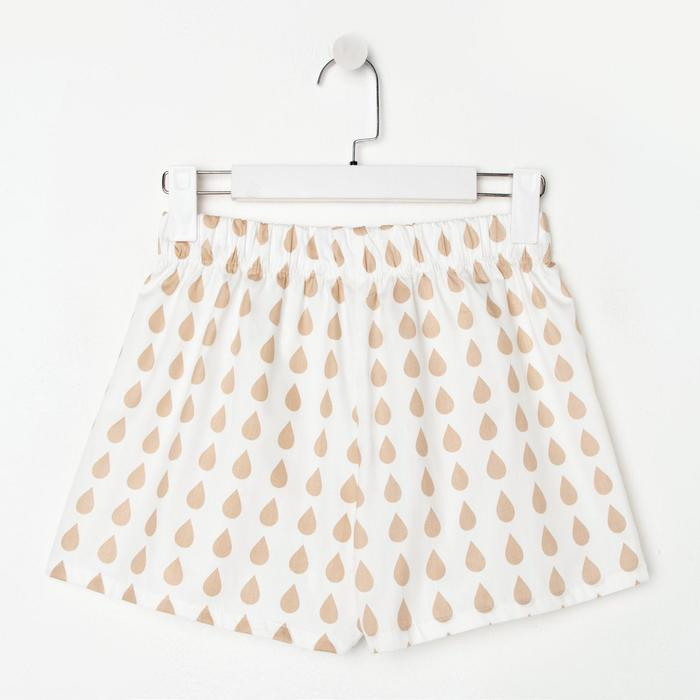 Шорты женские KAFTAN Шорты женские KAFTAN "Drops", р. 48-50, белый