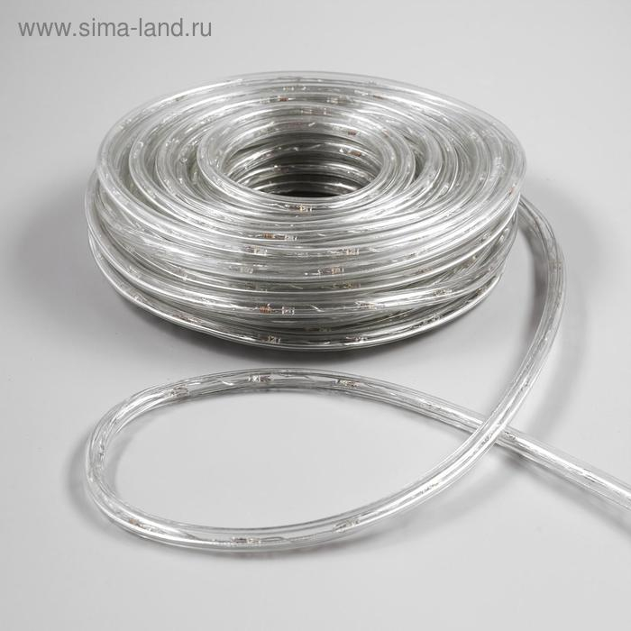 Световой шнур Luazon Lighting 10 мм, IP65, 20 м, 24 LED/м, 220 В, 8 режимов, свечение синее