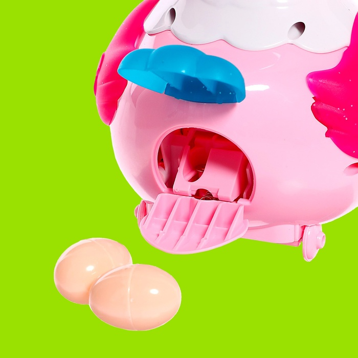 Развивающая игрушка «Курочка», световые и звуковые эффекты, несёт яица, МИКС Развивающая игрушка «Курочка», световые и звуковые эффекты, несёт яица, МИКС