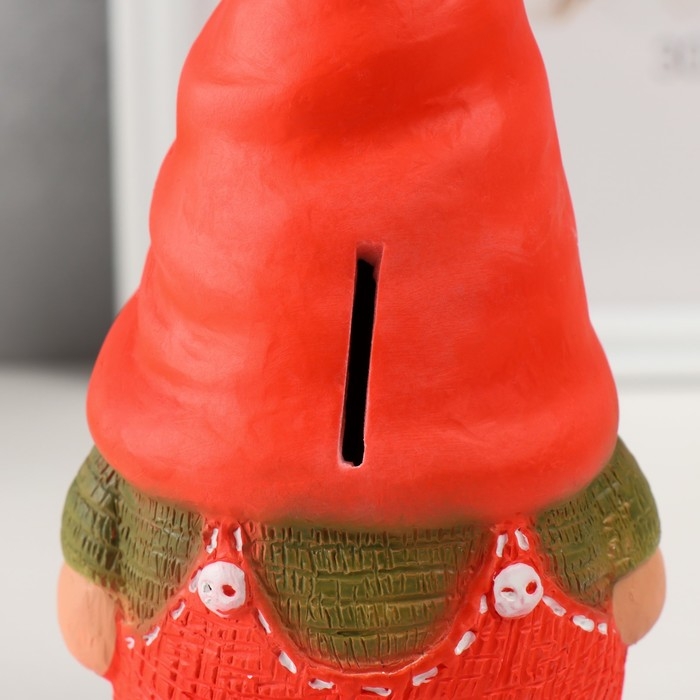 Копилка "Гном Остин" 17,5 х 9,5 х 8,5 см