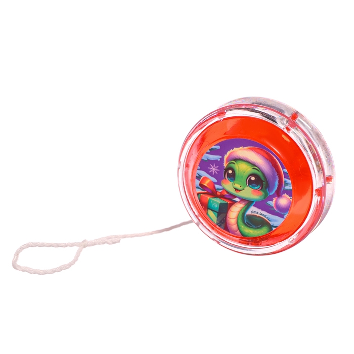 Новый год. Йо-Йо &laquo;Играем вместе&raquo;, змейки, d= 5,5 см