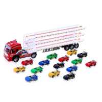 Грузовик инерционный «Автовоз», с 15 машинами Грузовик инерционный «Автовоз», с 15 машинами