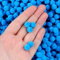 Набор деталей для декора &laquo;Бомбошки&raquo;, набор 5000 шт., размер 1 шт. &mdash; 1 см, цвет голубой