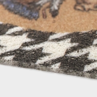 Коврик придверный Доляна &laquo;Айдахо&raquo;, 38&times;58 см