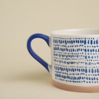 Кружка фарфоровая SL Home &laquo;Сканди&raquo;, 450 мл, цвет белый