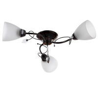 Люстра "Милана" 3x40Вт E27 черный 52х45х17 см