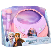 Музыкальный микрофон-сумочка &laquo;Холодное cердце&raquo;, звук, свет МИКС