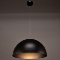 Люстра BayerLux &laquo;Баркас&raquo;, E27, 1&times;40 Вт, чёрная, подвес, 39&times;39&times;100 см