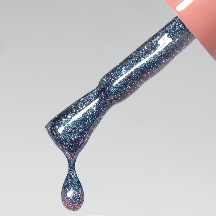 Гель лак для ногтей &laquo;CAT`S EYE SHINE&raquo;, 3-х фазный, 10 мл, LED/UV, цвет голубой (39)