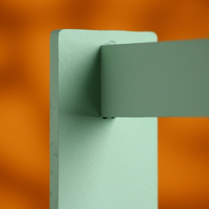 Кашпо деревянное Кашпо деревянное "Эллада большая, сетка", с ручкой, 25×12,5×10(25) см Оливковый