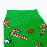 Носки женские &laquo;Карамель&raquo; цвет зелёный, размер 23-25