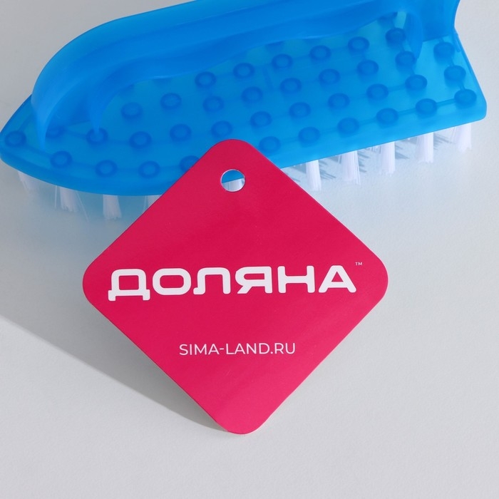 Щётка - утюжок Доляна, 12,5&times;5,5&times;5 см, цвет МИКС