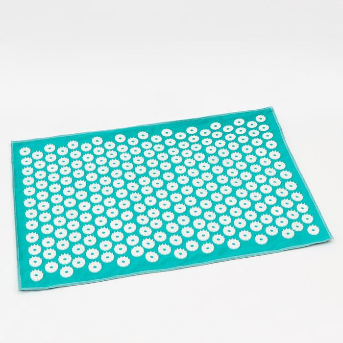 Аппликатор игольчатый &laquo;Большой коврик&raquo;, 242 колючки, изумрудный, 41 х 60 см.