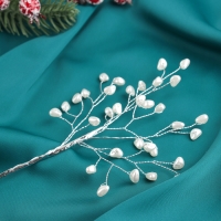 Декор "Хрустальная сказка" 17 см, сердечки