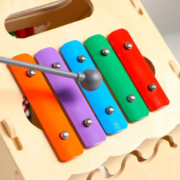 Бизиборд &laquo;Музыкальный домик&raquo;