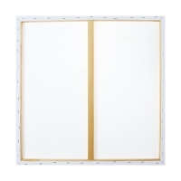 Холст на подрамнике 1.6х60х60 см, хлопок 100%, акриловый грунт, мелкозернистый, 280г/м&sup2;