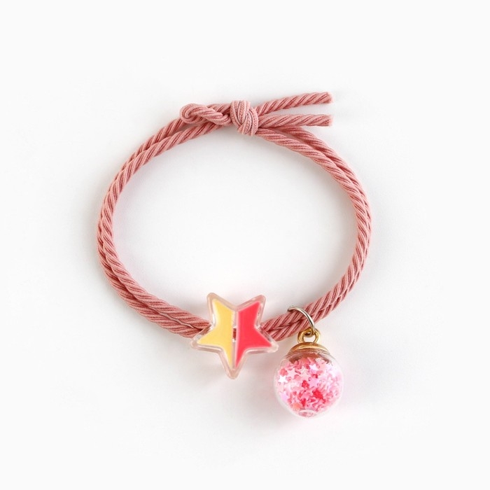 Резинка для волос новогодняя &laquo;Самой очаровательной&raquo; на Новый год, диам, 5 см