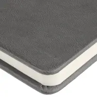 Блокнот Cluster Mini в клетку, темно-серый