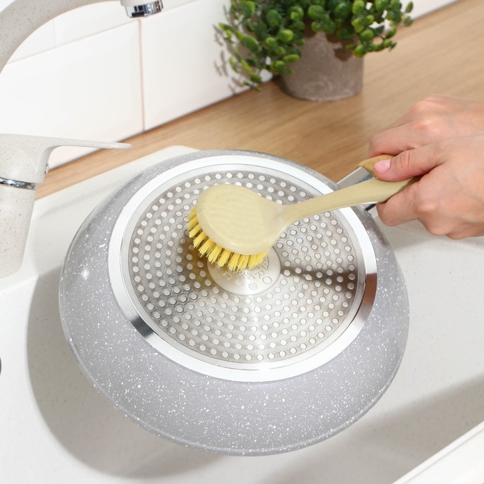 Щётка для посуды Доляна, 21&times;6 см