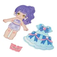 Магнитный набор "Модница" блестящий