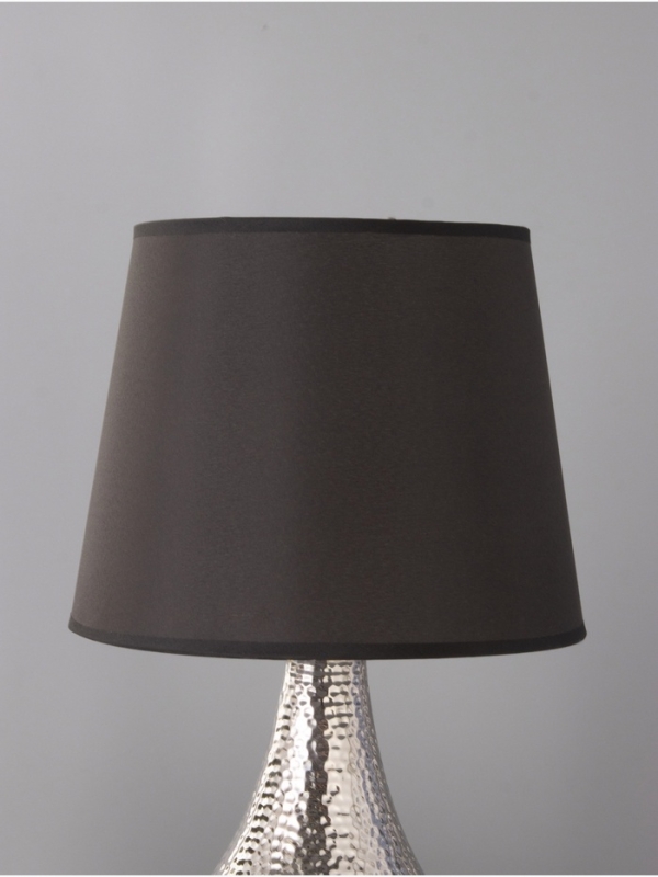 Настольная лампа "Хелена" 1х15Вт Е14 серебро 25х25х39см