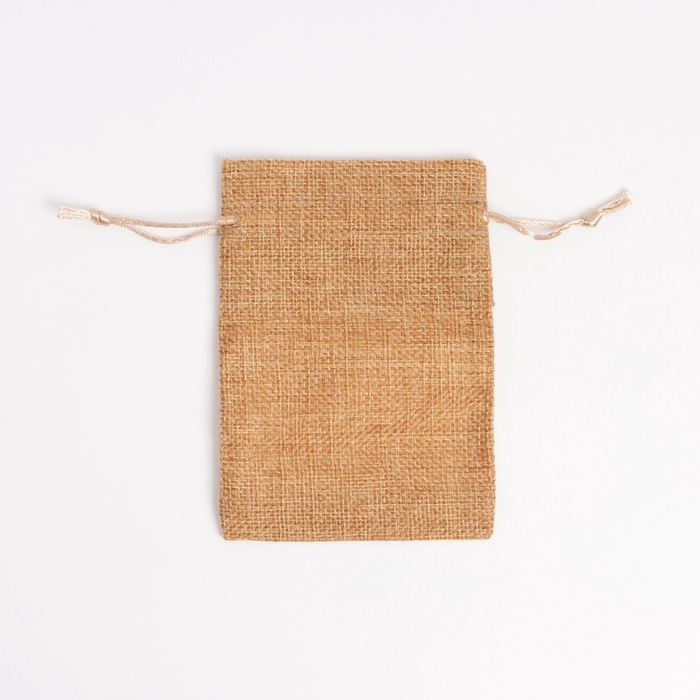 Льняной мешочек для хранения украшений, подарков, трав, 10 х 14 см, набор из 5 штук Льняной мешочек для хранения украшений, подарков, трав, 10 х 14 см, набор из 5 штук