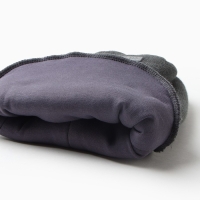 Шапка-шлем детский, цвет графит, размер 48-50 Шапка-шлем детский, цвет графит, размер 48-50