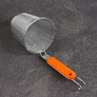 Корзинка для приготовления картошки фри, 31см, дерев ручка Корзинка для приготовления картошки фри, 31см, дерев ручка