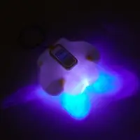 Фонарь-брелок детский "Лапка", 1 режим, 3 LR41, 3.5 х 4 см , микс